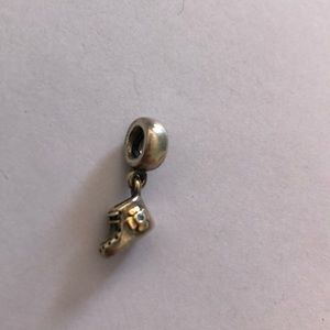 Pandora baby boy bootie dangle charm